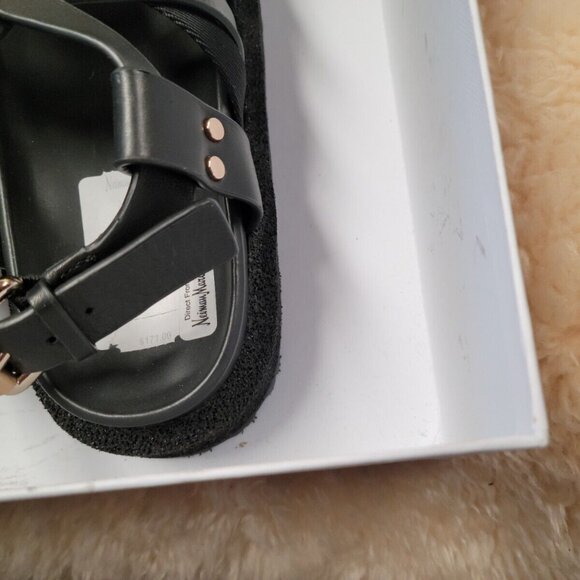 Women's Rag & Bone Woven Gladiator Sandal Black size 10 NWT - Picture 7 of 10